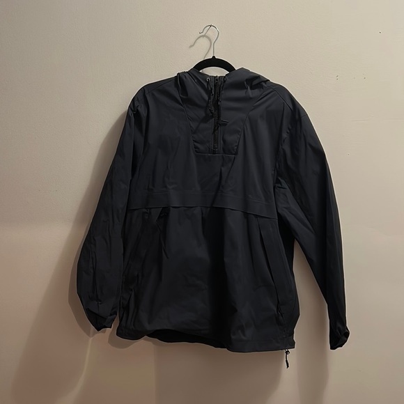 REI Navy Blue Raincoat Parka - Picture 1 of 3